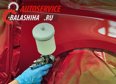 Покраска автомобиля или отдельных деталей